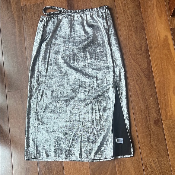 Future Collective Dresses & Skirts - Elegant Silver Women's Skirt